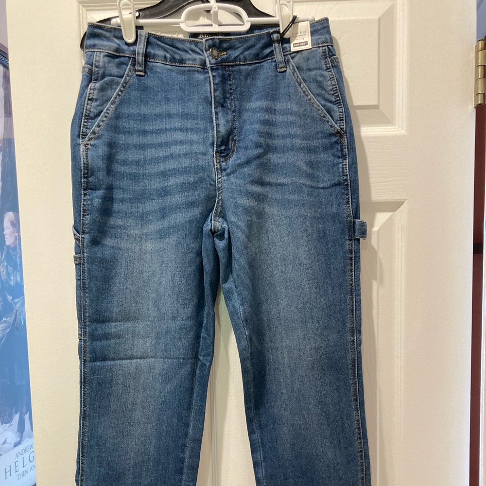 Judy Blue, high rise, carpenter style jeans, NWT, size 5/27
